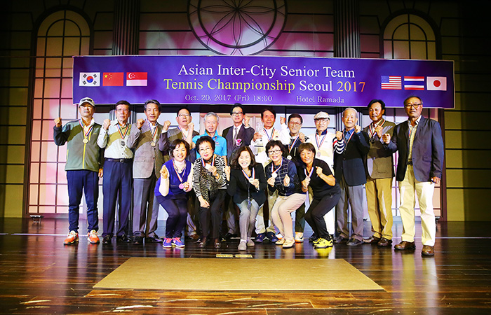 8개국 10팀이 참가한 서울 인터시티 대회에서 서울A팀이 우승을 차지했다.