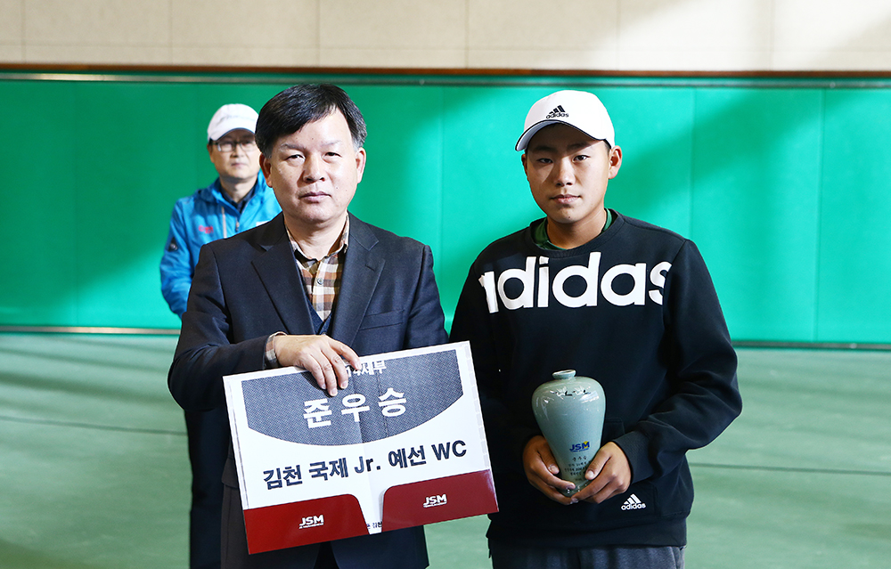 14세부 남자 단식 준우승 안동중 이재명