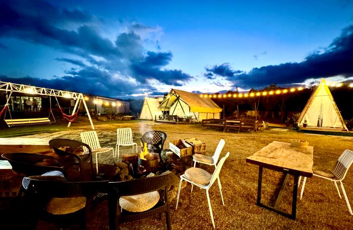 낭만의 글램핑 그리고 캠프 파이어