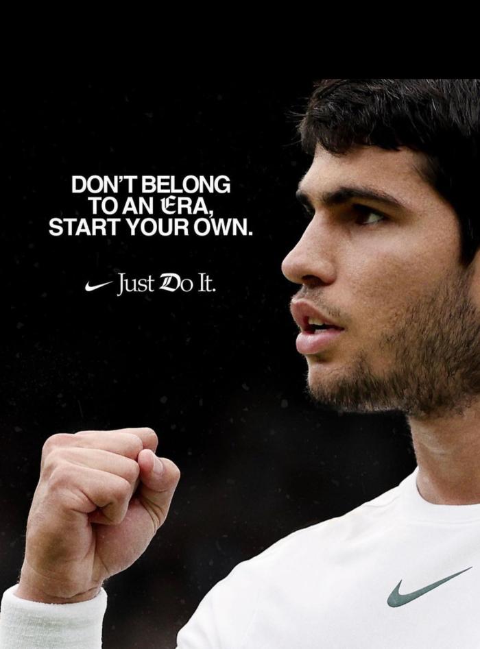 나이키의 3대 테니스 시그니처 된 알카라즈 기사 이미지