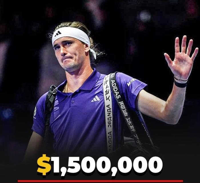 알렉산더 즈베레프는 테일러 프리츠에게 패하며 탈락했으나 150만 달러를 참가비로 받는다 직전 끝난 상하이 마스터즈 우승 상금은 1억5천6백만원이다