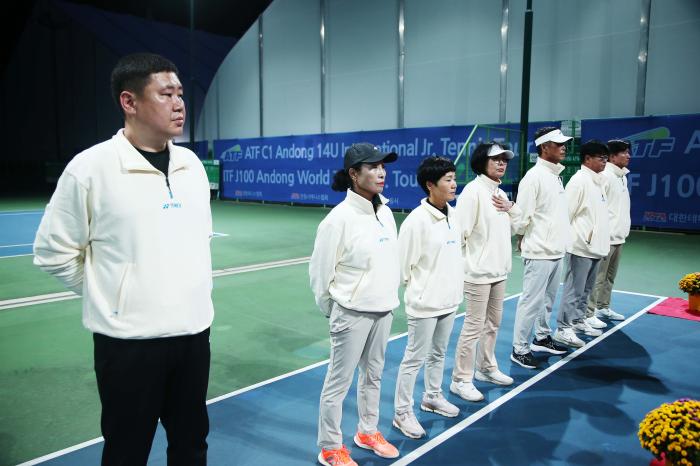 ATF 안동 주니어 14세 심판위원들