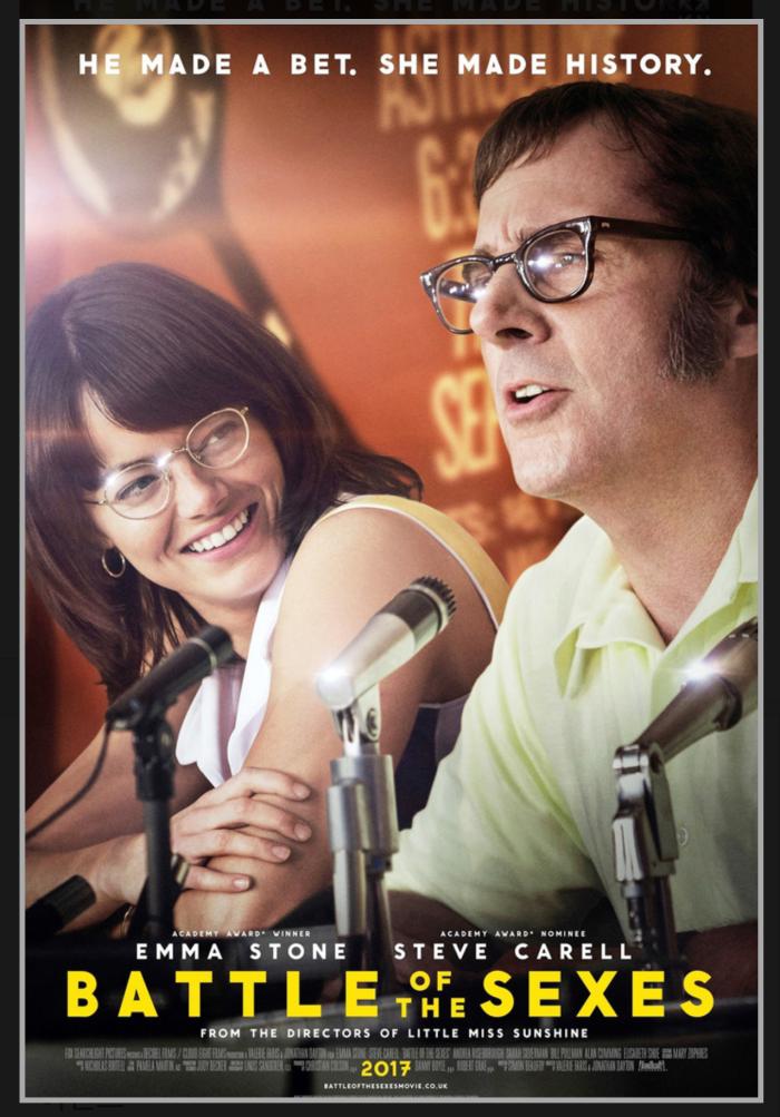 빌리 진 킹과 보비 리그스의 성 대결을 다룬 영화