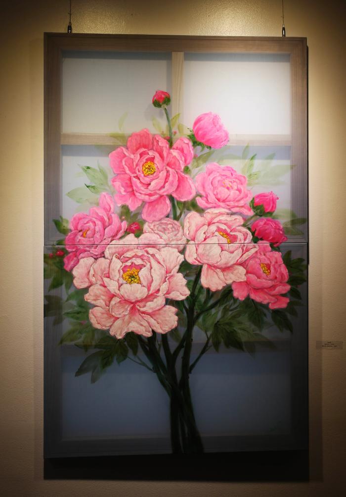 모란 부귀와 번영을 상징한다