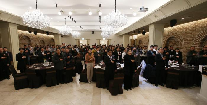 2025 안동시테니스협회 총회 및 후원행사에 약 250여명이 참석했다