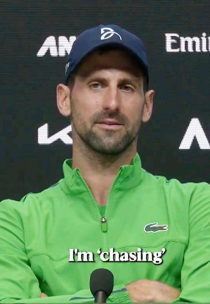 조코비치 "난 항상 추격자이고 한 번도 추격당한 적이 없었나?"  기사 이미지