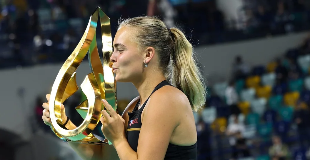 예통선수 베일렉, 아부다비 WTA 500 대회 우승하며 최고 이변 기사 이미지