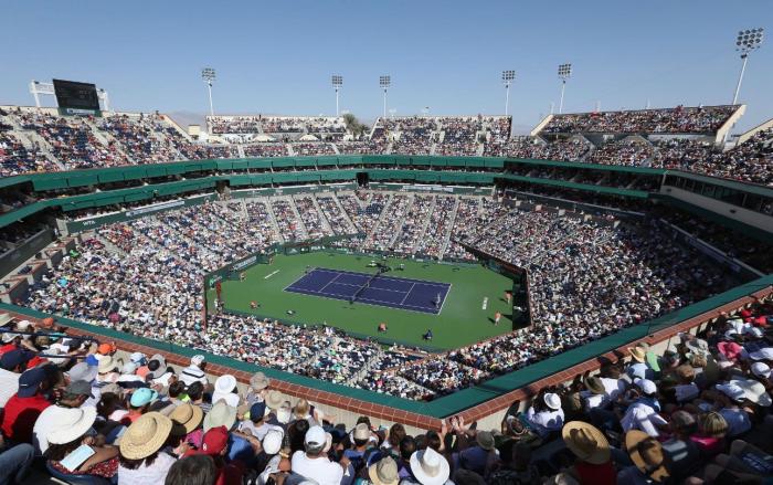 사막에서 열리는 제5의 그랜드슬램 인디언웰스  기사 이미지