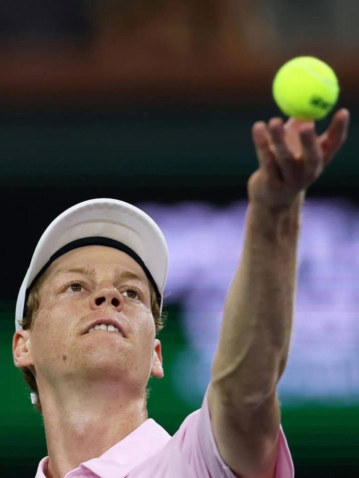 야닉 시너 올해들어 하드 코트 성적이 좋지 않다 인디언웰스에서는