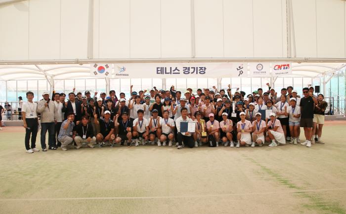 시상식이 모두 끝난 후 단체사진